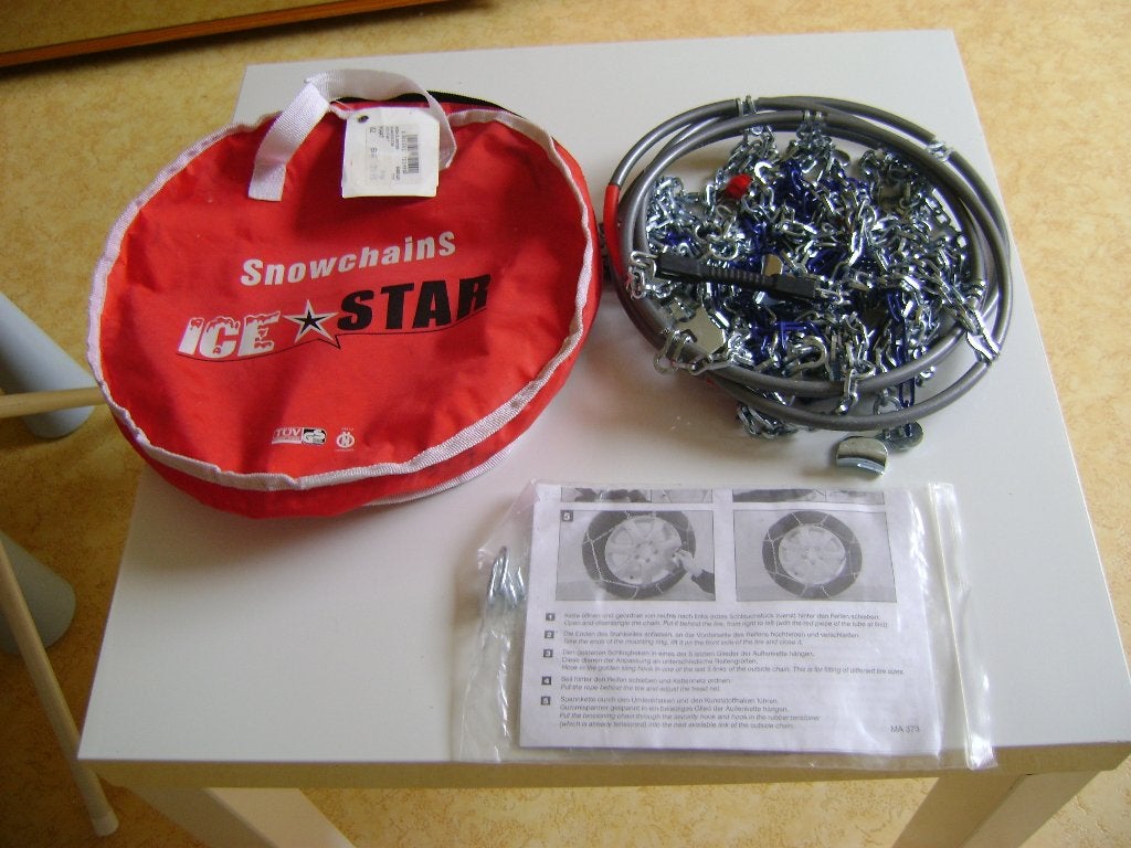nieuwe sneeuwketting inhoes met gebruiksaanwijzing ice stars, Auto diversen, Sneeuwkettingen, Ophalen of Verzenden, Nieuw