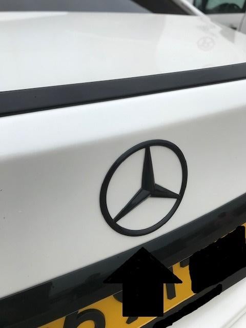 mercedes achterklep ster cla w117 c117 w118 c118 w213 w177, Auto diversen, Tuning en Styling, Ophalen of Verzenden