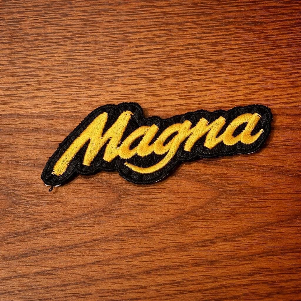 Magna Embleem - geborduurd, Motoren, Ophalen of Verzenden, Nieuw