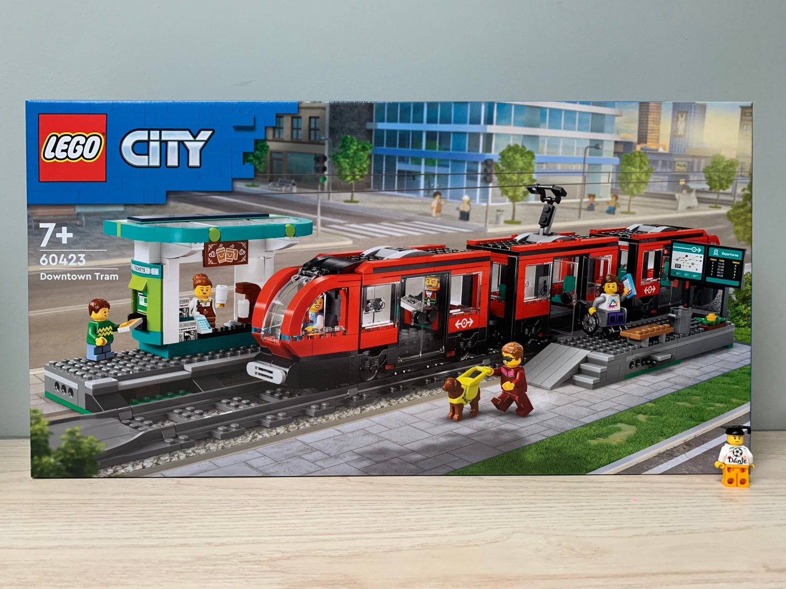 Lego set 60423 City stadstram en station, City, Lego, Nieuw, Ophalen of Verzenden