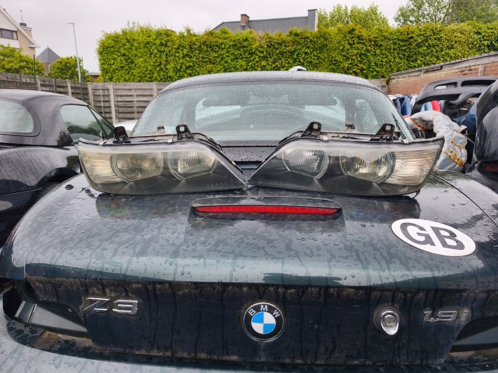 BMW z3 facelift koplampen met witte pinker ( RHD), Verzenden, Gebruikt, BMW