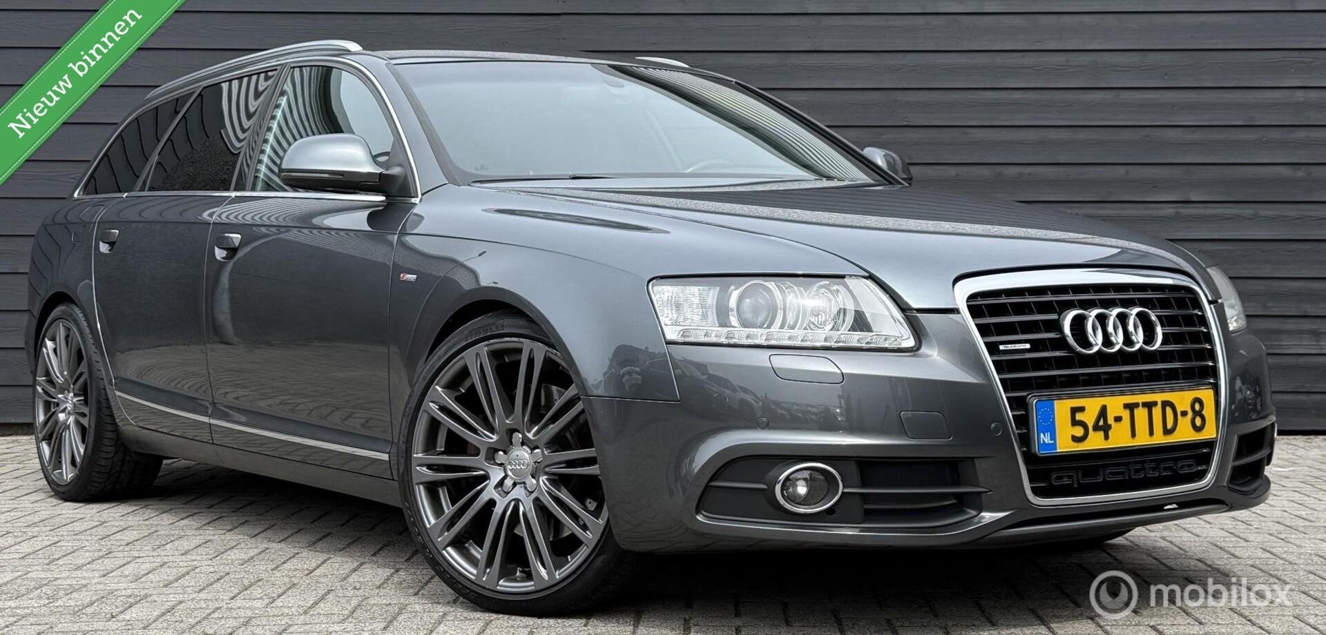 Audi A6 Avant 3.0 TFSI quattro Pro Line S-Line MTM 340PK, Auto's, Gebruikt, 2995 cc, Met garantie (alle), Navigatiesysteem