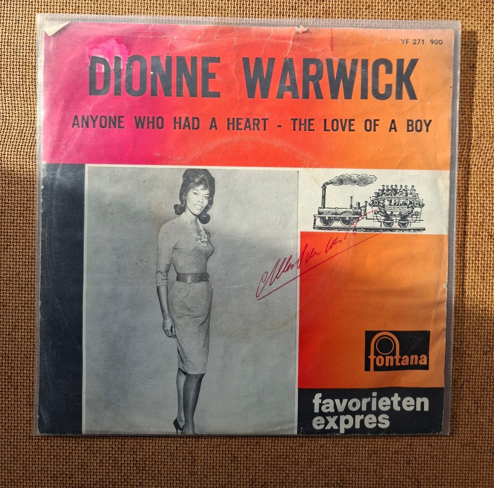 Warwick,  Dionne  - Anyone who had a heart - TOP, Ophalen of Verzenden, Gebruikt, 7 inch, R&B en Soul