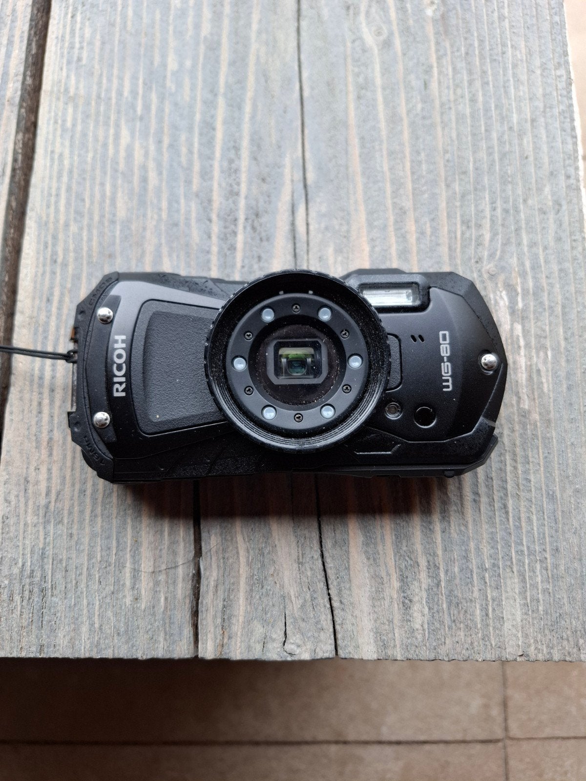 Ricoh WG-80 Compact Camera - Robuust en Waterdicht, Ophalen of Verzenden, Zo goed als nieuw, Overige Merken