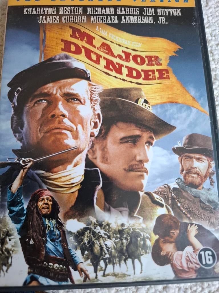 Major dundee, Vanaf 12 jaar, Ophalen of Verzenden, Zo goed als nieuw