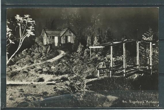 Avifauna Alphen a/d Rijn Vogelpark Foto-Ansichtkaart f-180, Ophalen of Verzenden, 1940 tot 1960, Gelopen, Zuid-Holland