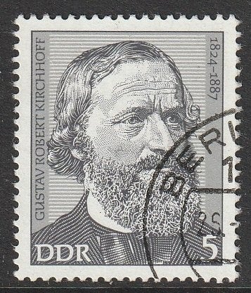DDR 1974 1941 R Kirchhoff, Gest, Ophalen of Verzenden, DDR, Gestempeld