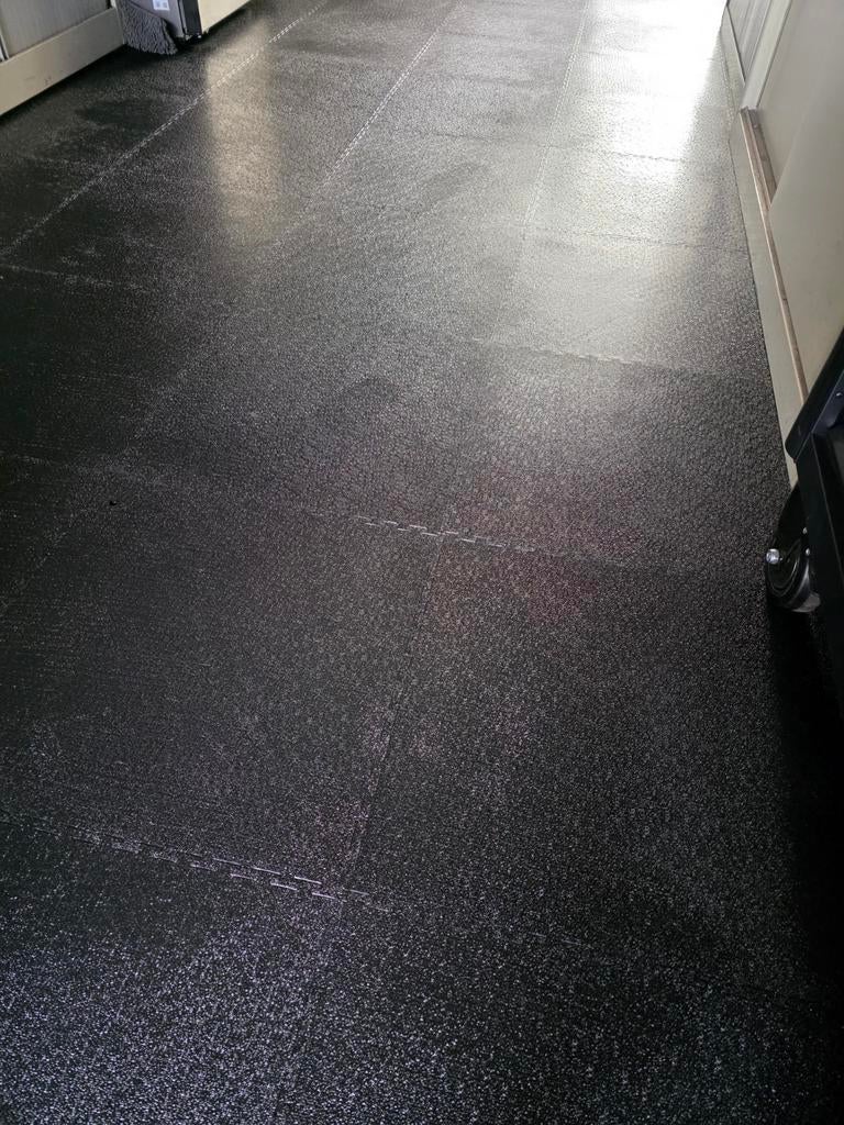 PVC Kliktegel - Vloer voor Garage, Schuur of Werkplaats, 40 tot 60 cm, Ophalen of Verzenden, Zo goed als nieuw, 10 m² of meer