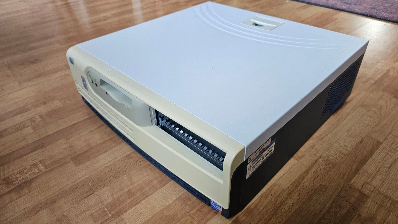 Retro PC Behuizing voor P3/Pentium 4 incl. Voeding, Computers en Software, Ophalen of Verzenden, Gebruikt