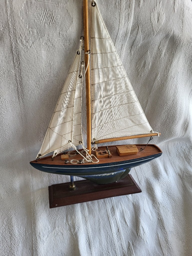 Rijk Gedetailleerd Endeavour zeiljacht Model, Ophalen of Verzenden