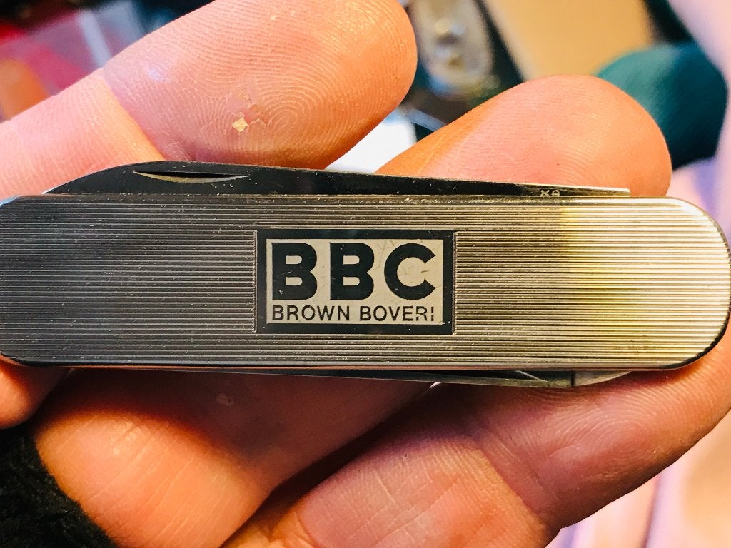 Victorinox Ambassador BBC Swiss Zakmes Stainless Steel Sci, Ophalen of Verzenden, Zo goed als nieuw