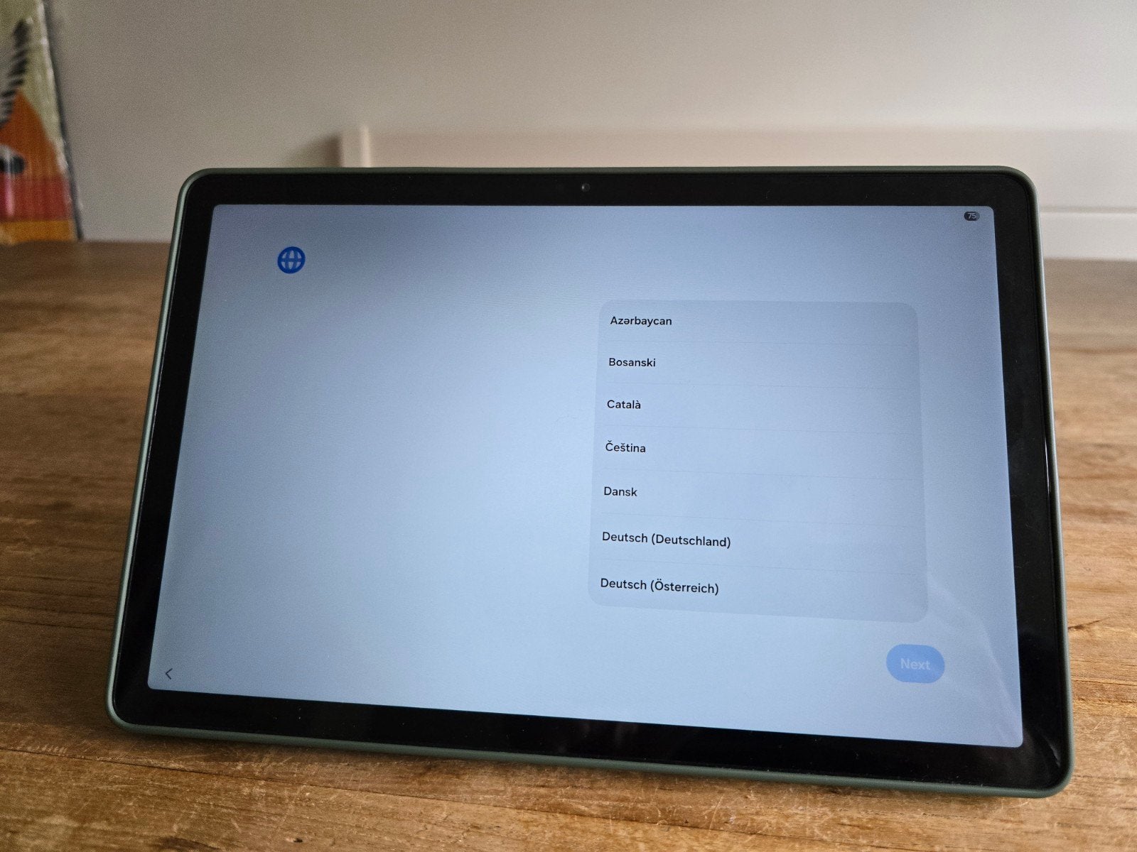 Samsung Galaxy Tab 9 Plus met Book Cover, Computers en Software, Ophalen, 11 inch, Zo goed als nieuw, Samsung