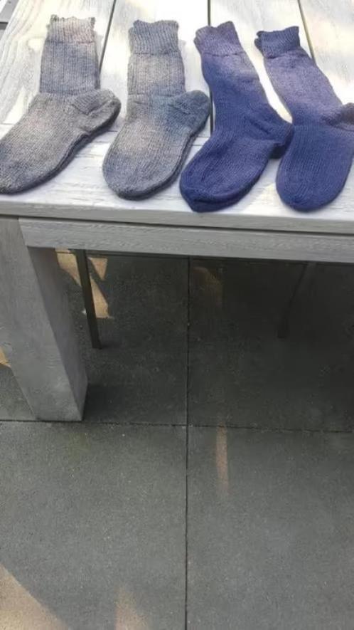 Handgebreide sokken, Kleding | Dames, Sokken en Kousen, Sokken en Kniesokken, Overige kleuren, Nieuw, Ophalen of Verzenden