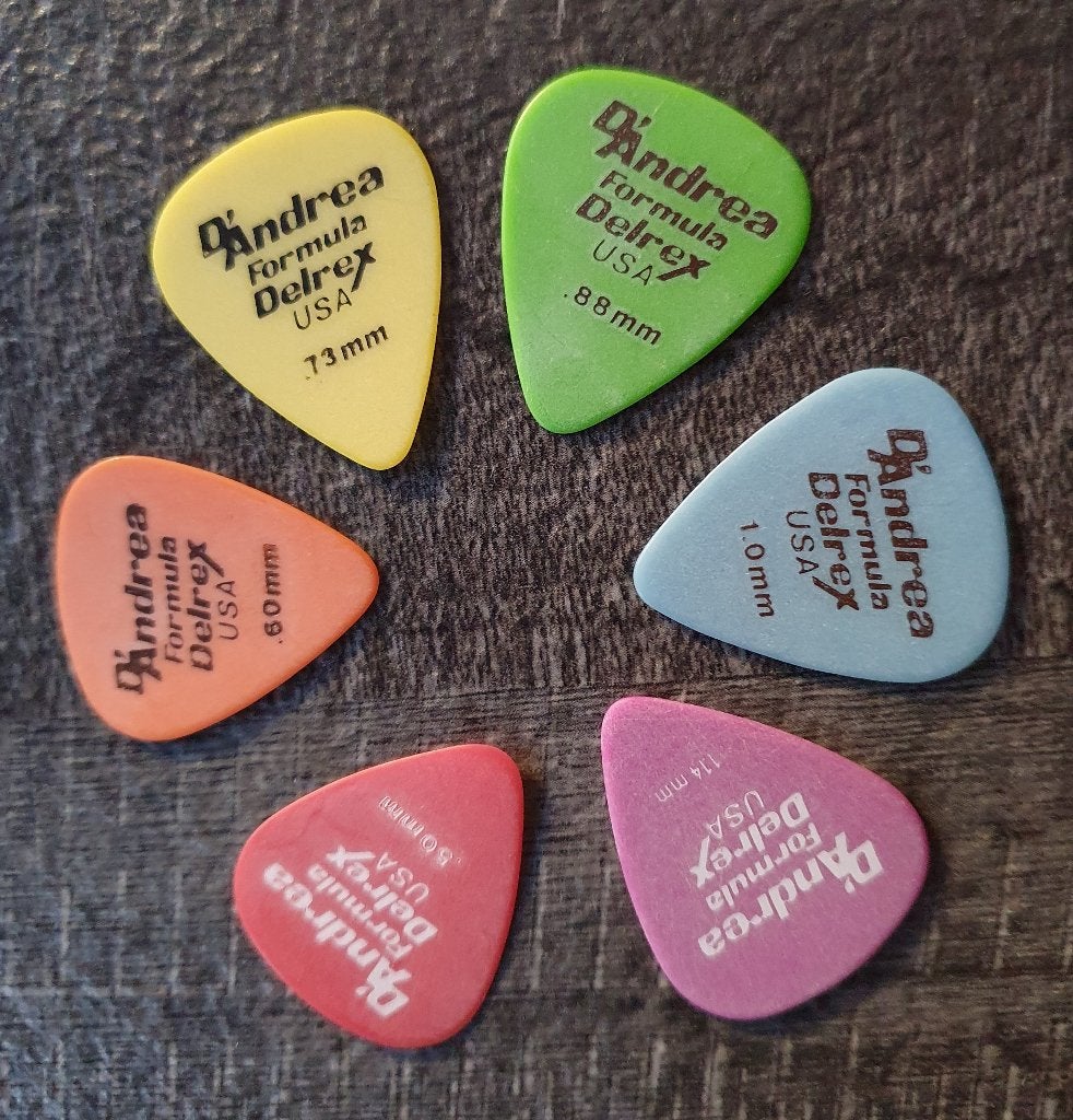 PLECTRUM Delrex merk D'Andrea, Ophalen of Verzenden, Nieuw, Elektrische gitaar