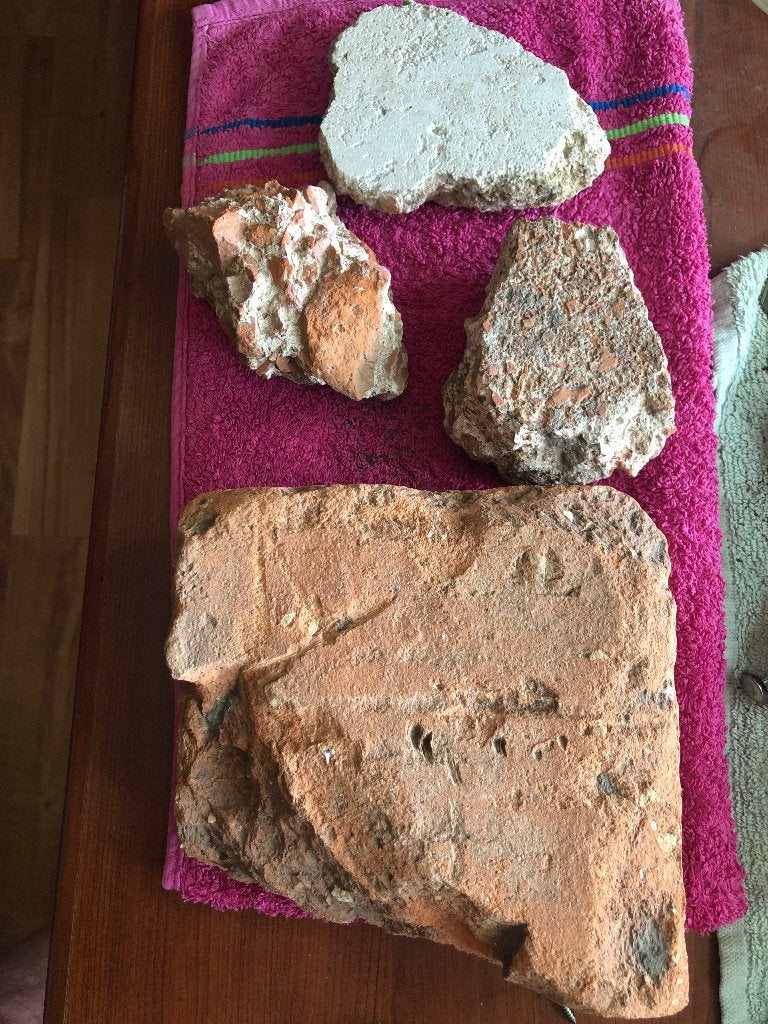 Romeins BADHUIS NIJMEGEN onderdelen THERMEN bodemvondst, Antiek en Kunst, Ophalen of Verzenden