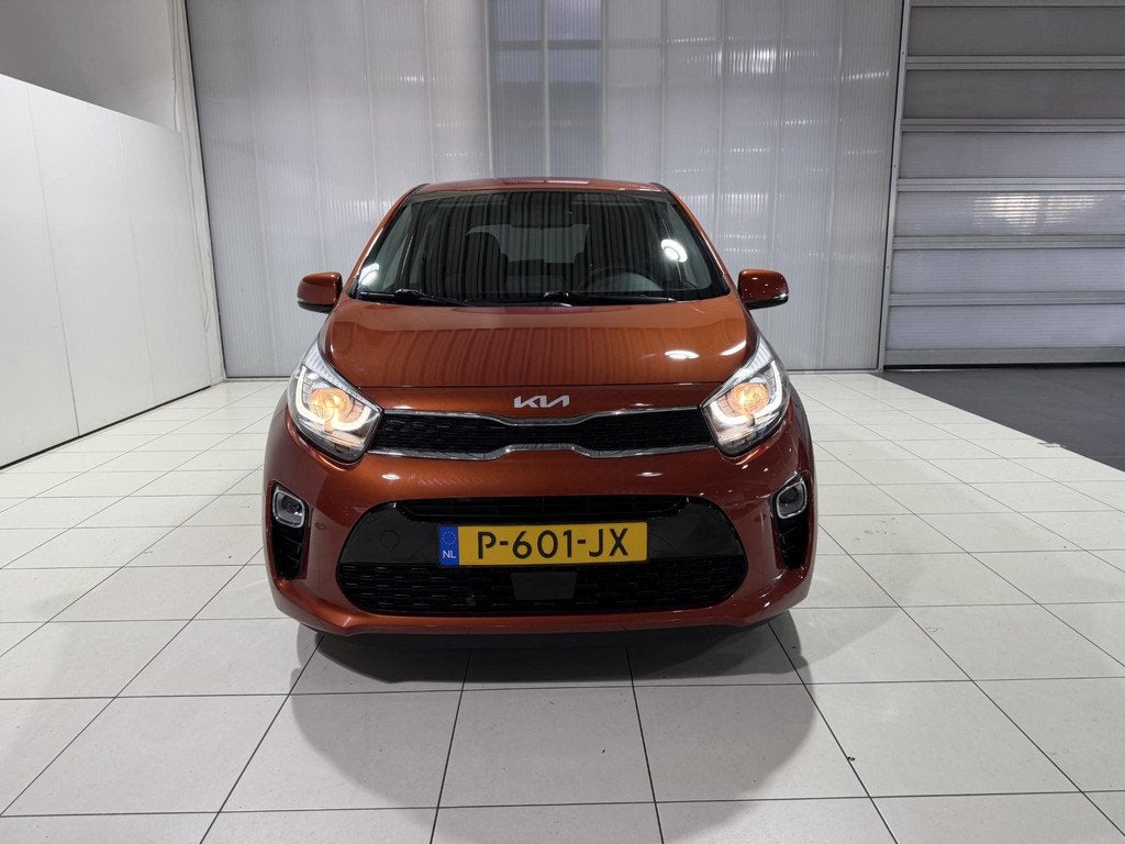 Kia Picanto 1.0 DPi DynamicPlusLine AUTOMAAT, Apple Carplay/, Auto's, Kia, 877 kg, Stof, Gebruikt, Overige kleuren