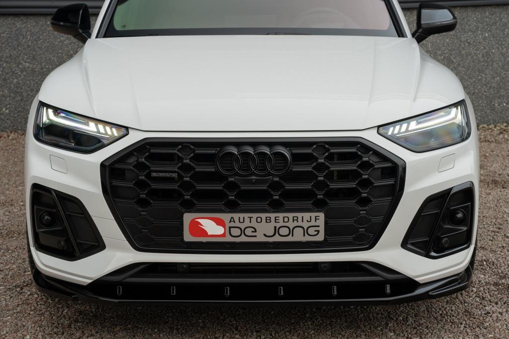 Audi Q5 55 TFSIe Q Competition 367PK | RS-stoelen | Pano | L, Automaat, 12 maanden, 14 kWh, Gebruikt
