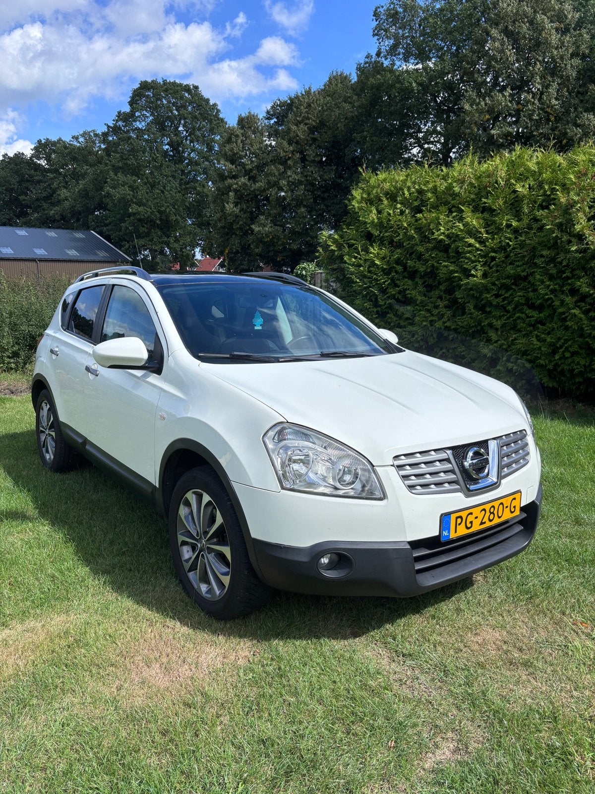 Nissan Qashqai 1.6 2WD 2009 Wit, Auto's, Voorwielaandrijving, 1272 kg, 15 km/l, 4 cilinders