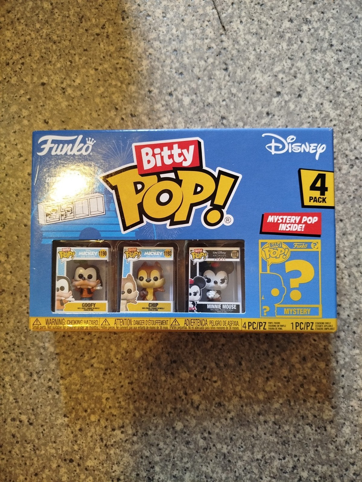 Funko Bitty Pop! Disney 4-pack met Mystery Pop, Ophalen of Verzenden, Nieuw