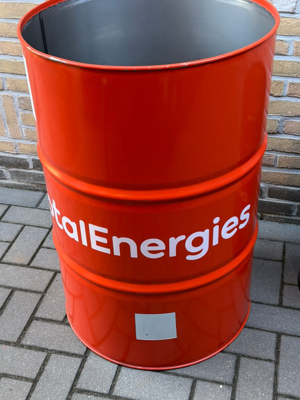 Vuurton stookton Brandton 200 Liter olievat Vuurtonnen, Ophalen, Zo goed als nieuw
