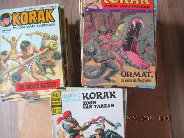 adv4588 korak zoon van tarzan classics, Boeken, Strips | Comics, Gelezen, Eén comic, Overige gebieden, Ophalen