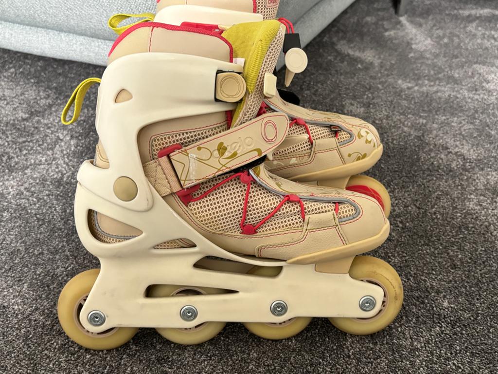 Oxelo inline skates maat 38, Sport en Fitness, Skeelers, Gebruikt, Inline skates 4 wielen, Dames, Ophalen