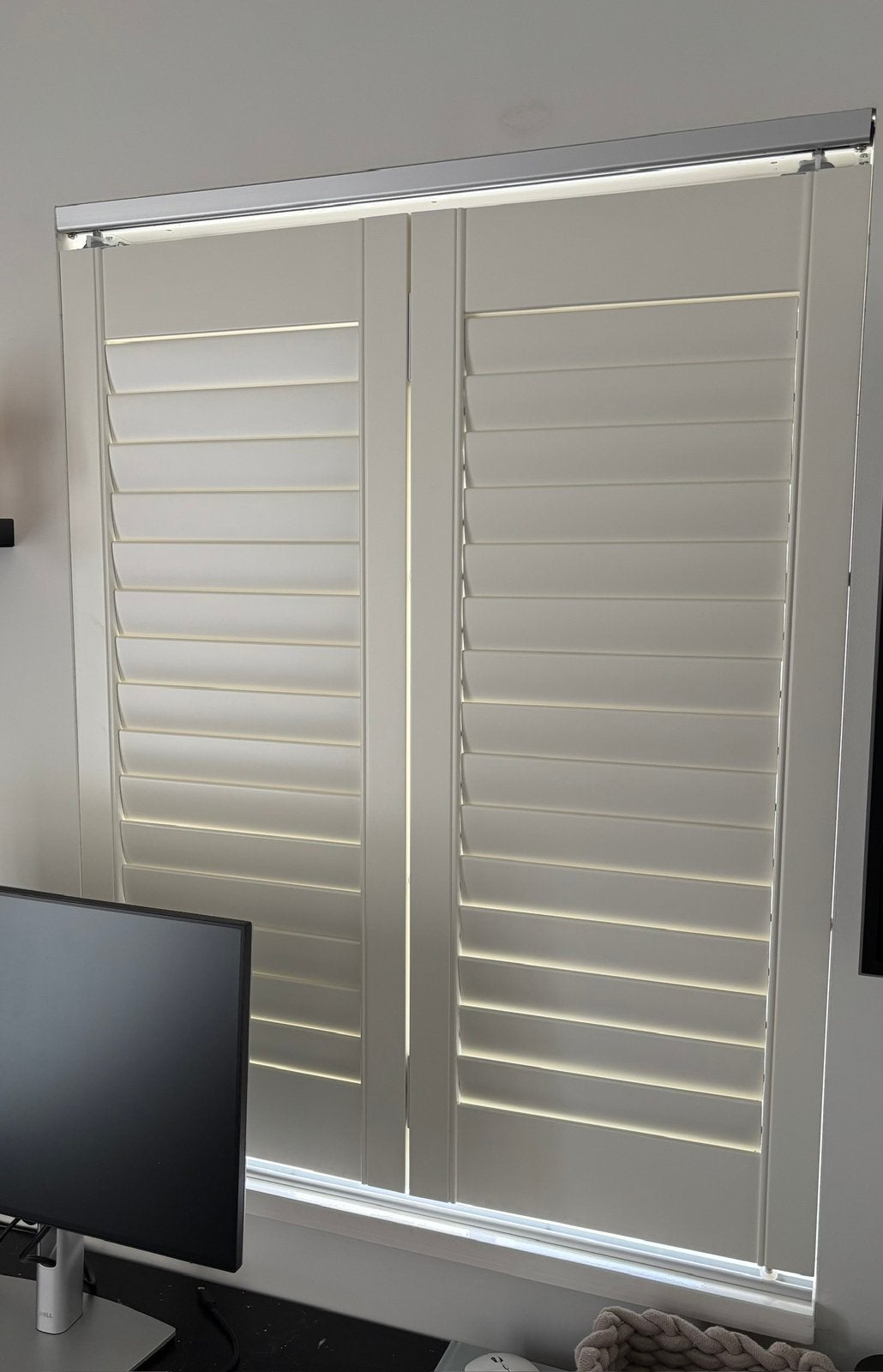 Shutters nieuw RAL 9010 (voor 2 ramen), Verzenden, Zo goed als nieuw