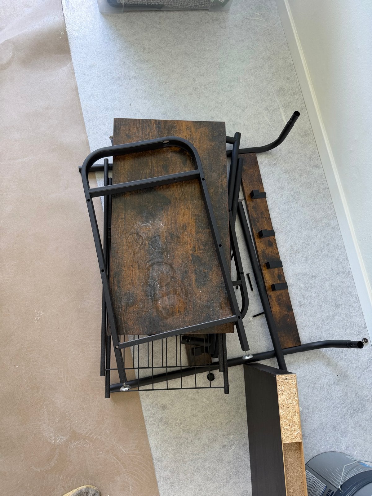 Schoenenkast met kapstokken, Ophalen, Gebruikt