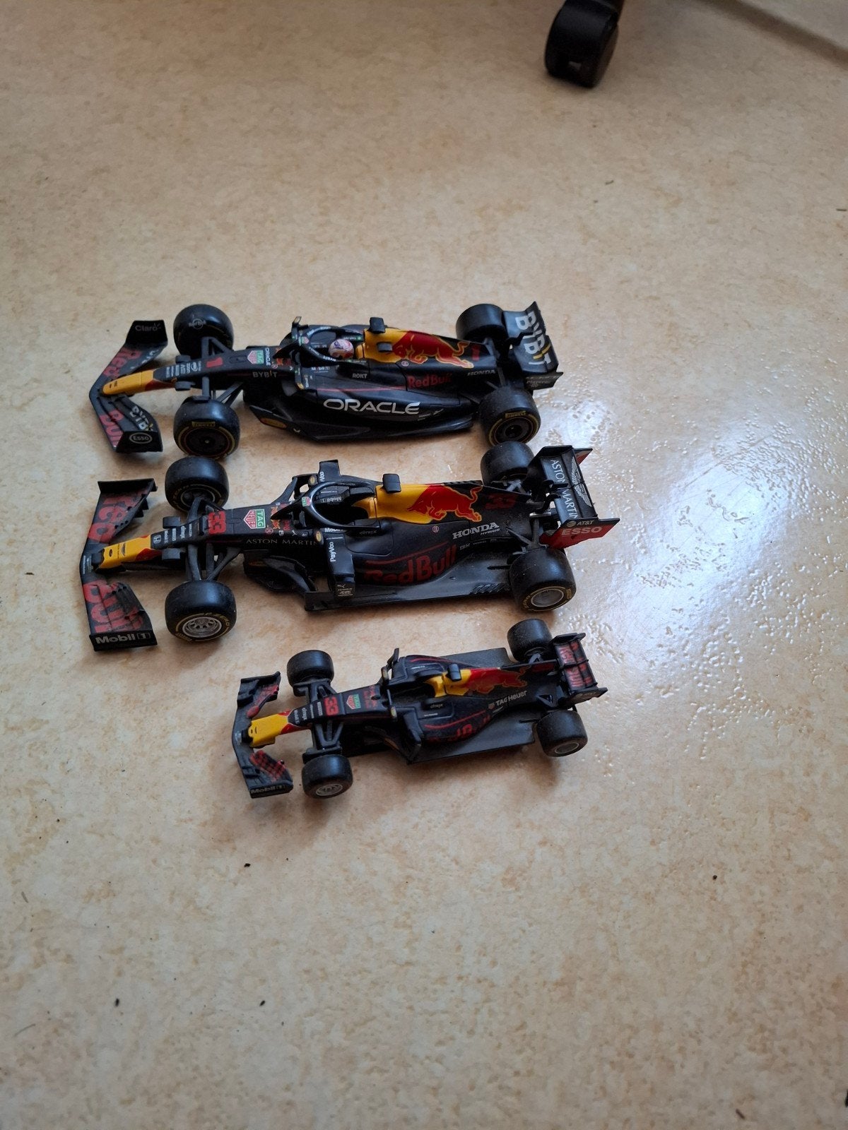 Red Bull Racing F1 schaalmodellen Max Verstappen, Ophalen, Zo goed als nieuw, Auto, Bburago