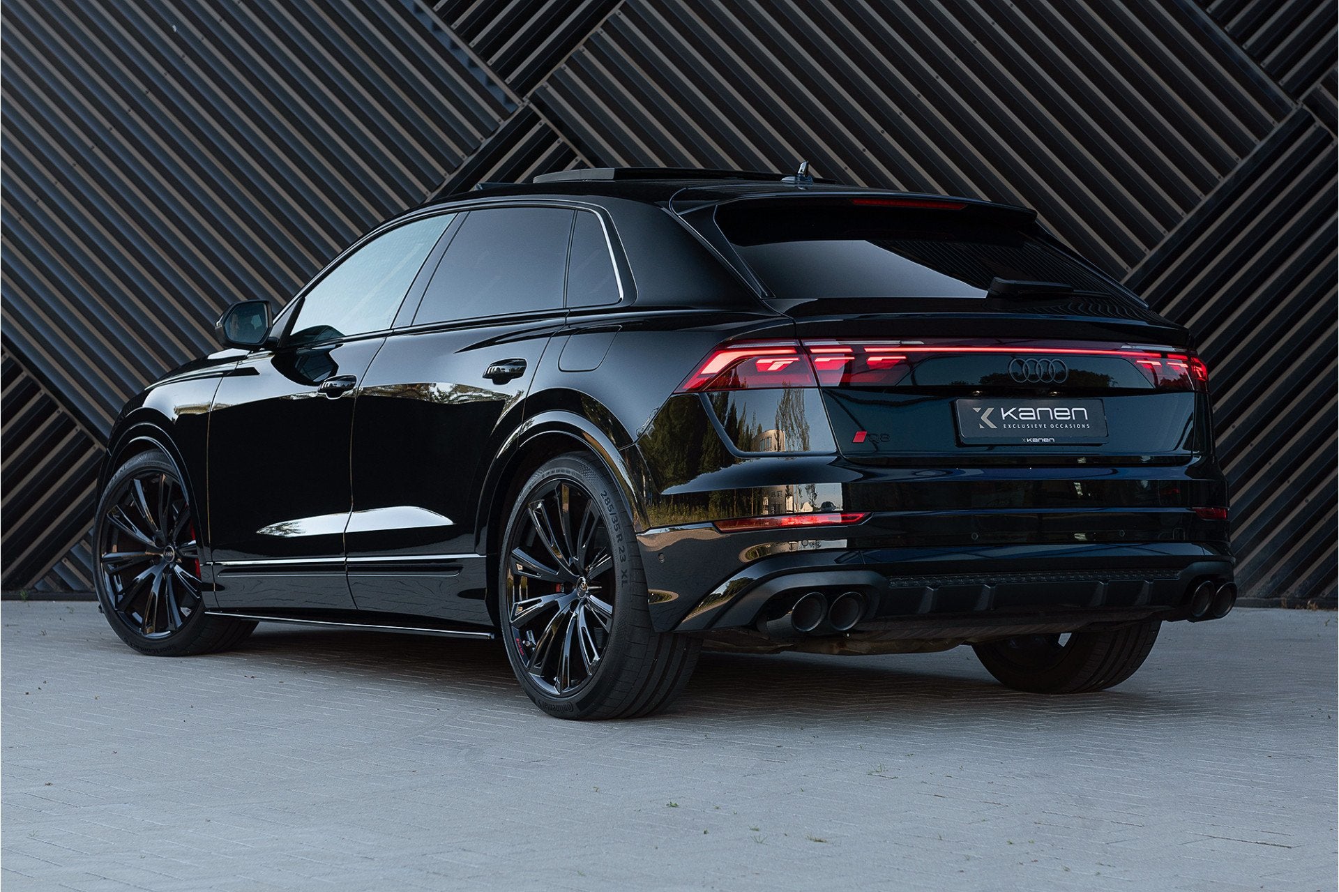 Audi Q8 60 TFSI e quattro S-Line Competition ACC Pano 4wielb, Automaat, Gebruikt, Zwart, 2995 cc