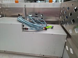 Watertank en blad zijrekken, Ophalen, Gebruikt