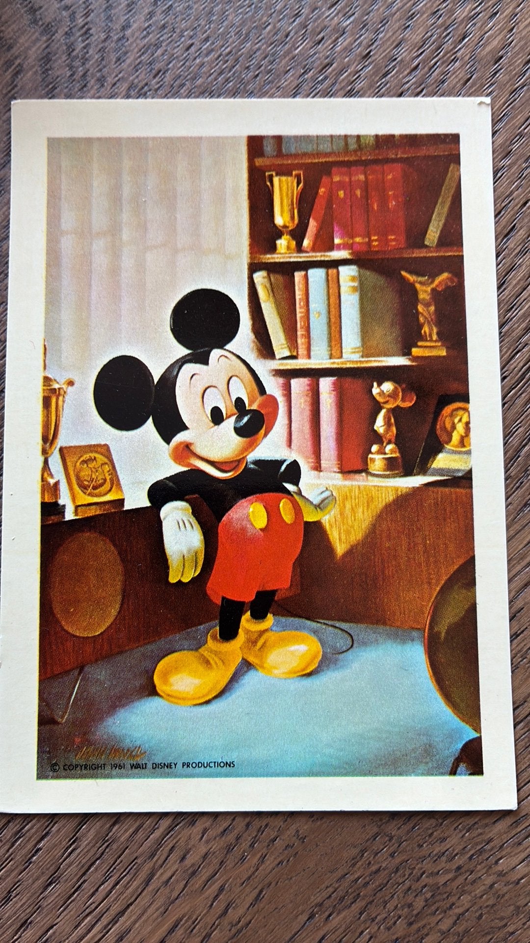 Mickey Mouse. Walt Disney Productions, Verzamelen, Ansichtkaarten | Themakaarten, Ophalen of Verzenden, 1940 tot 1960, Overige thema's