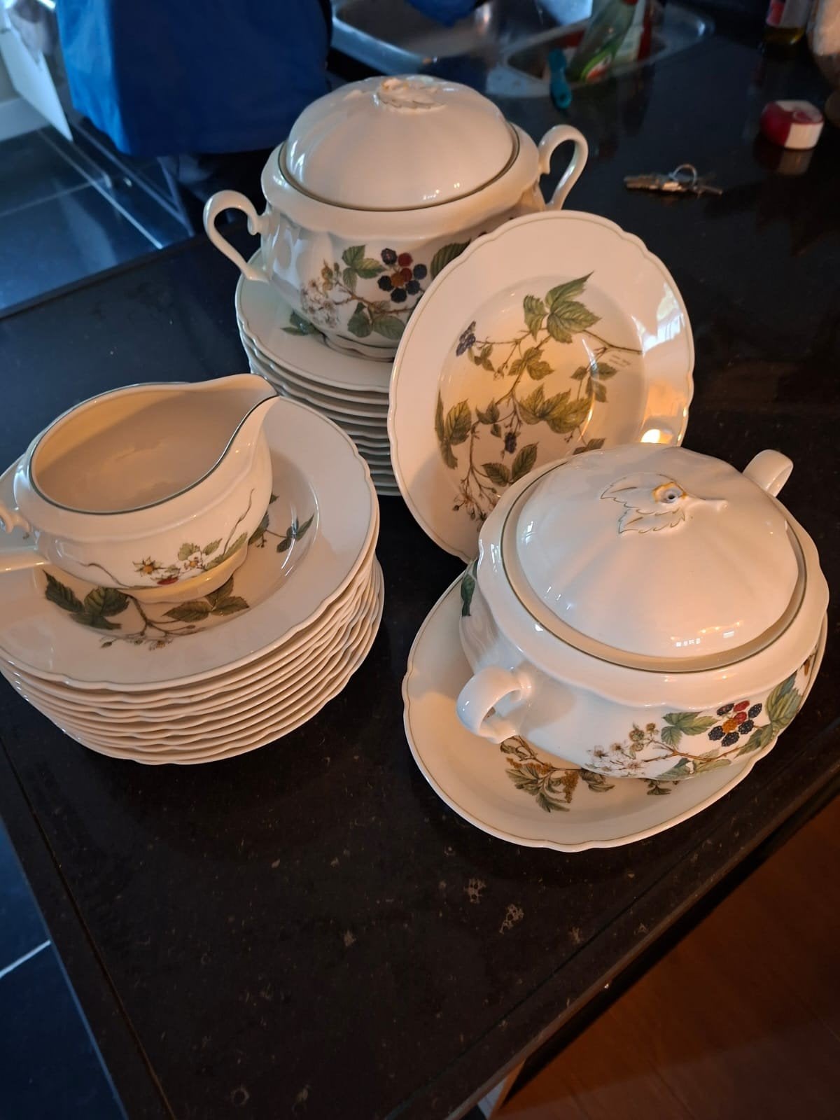 Servies porcelein Seltmann Weiden, Ophalen