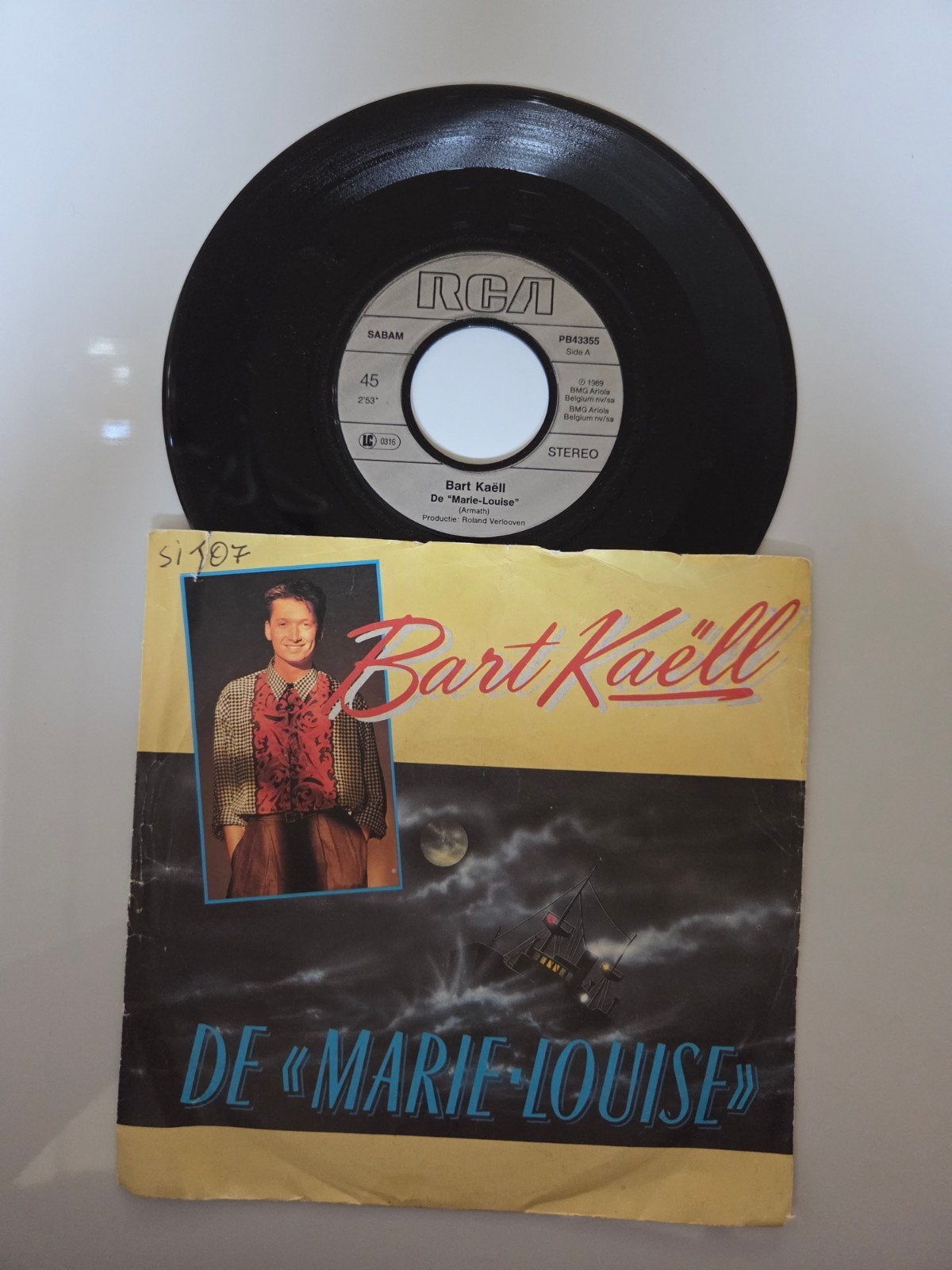 Bart Kaëll - De Marie Louise, Ophalen of Verzenden, Gebruikt, 7 inch, Nederlandstalig