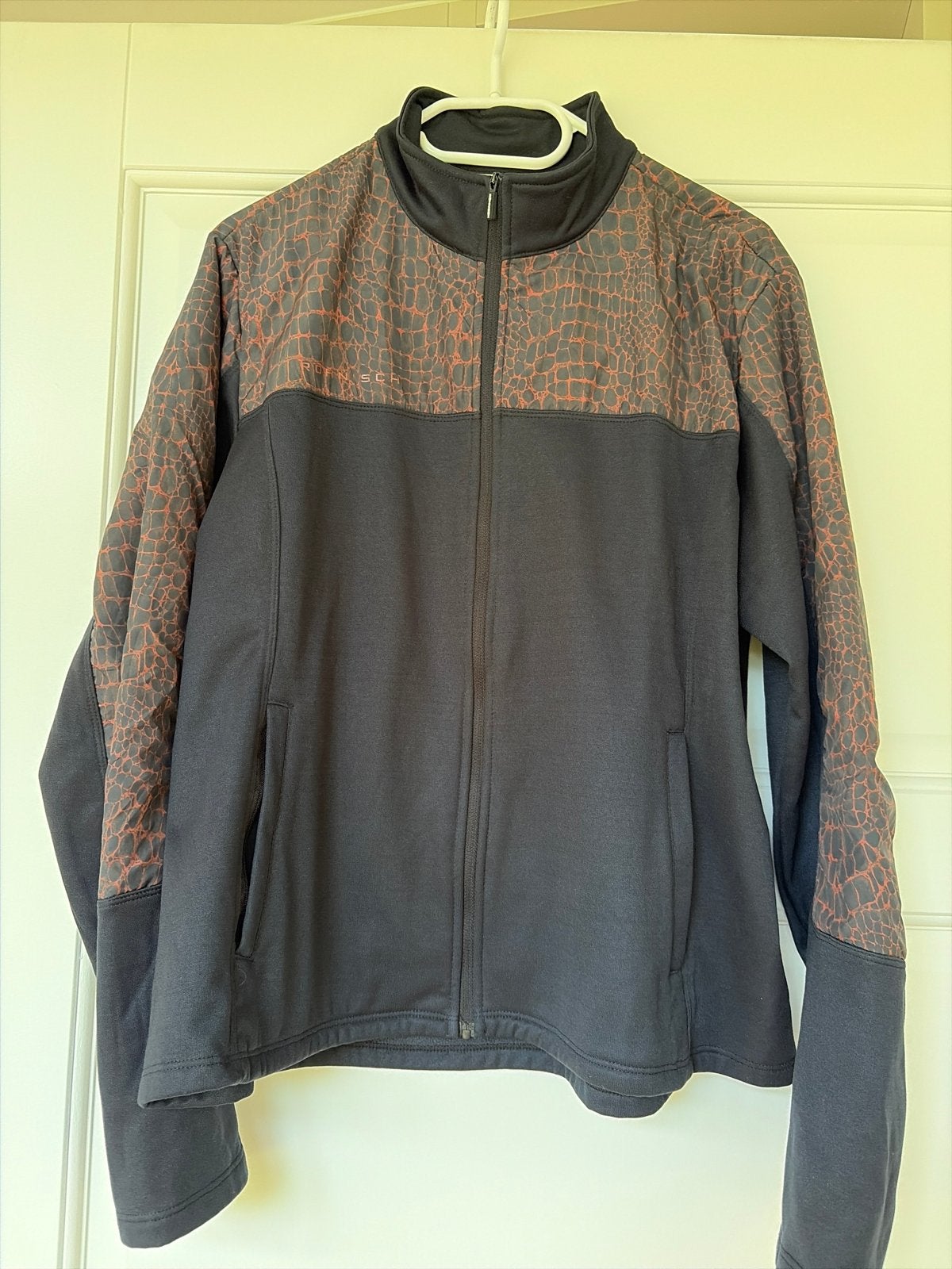 Röhnisch sportjasje en longsleeve shirt met print - Maat XL, Kleding | Dames, Sportkleding, Zwart, Maat 46/48 (XL) of groter, Ophalen of Verzenden