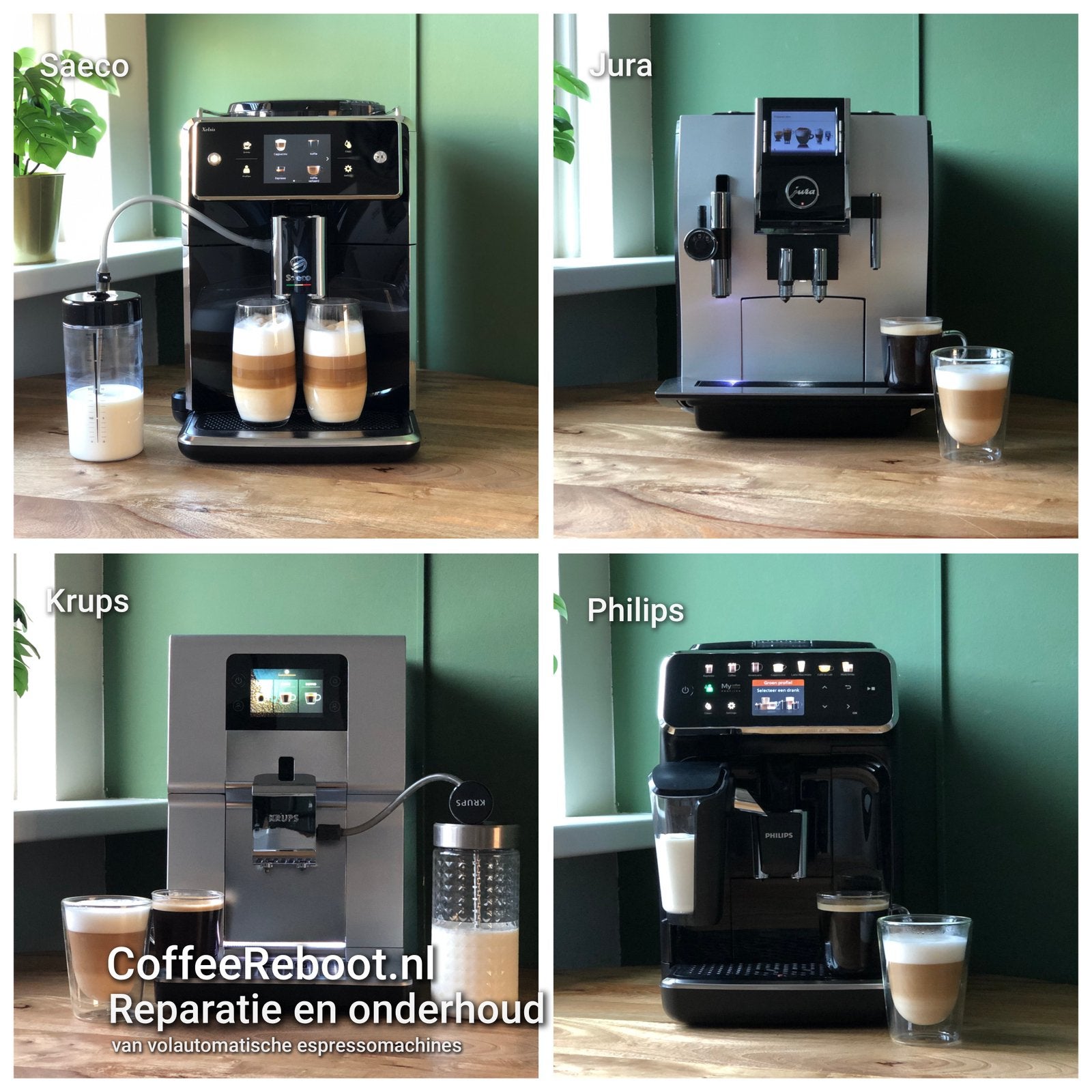 Koffiemachine kapot? Reparatie & Onderhoud van Volautomaten, Witgoed en Apparatuur, Koffiezetapparaten, N.v.t., N.v.t., Ophalen of Verzenden