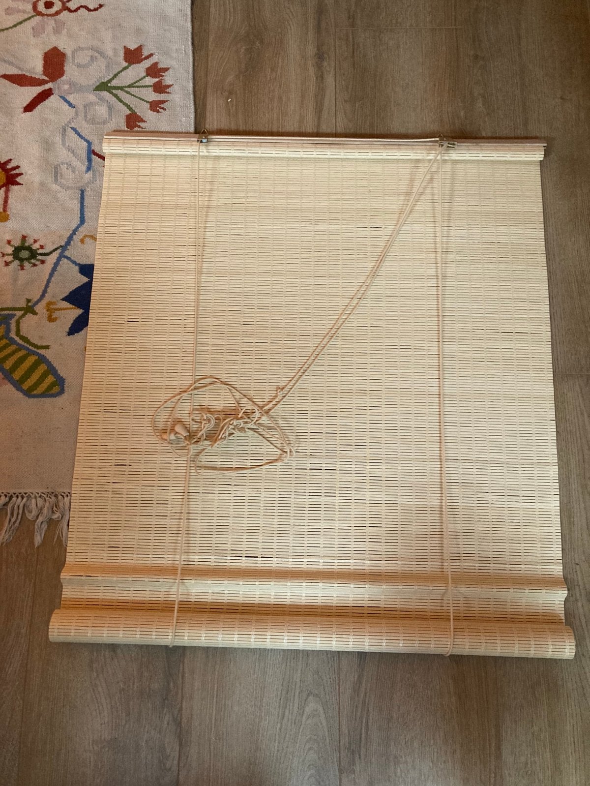 Bamboe rolgordijn 80 x 160 cm, Ophalen, Overige merken, Zo goed als nieuw, Rolgordijn