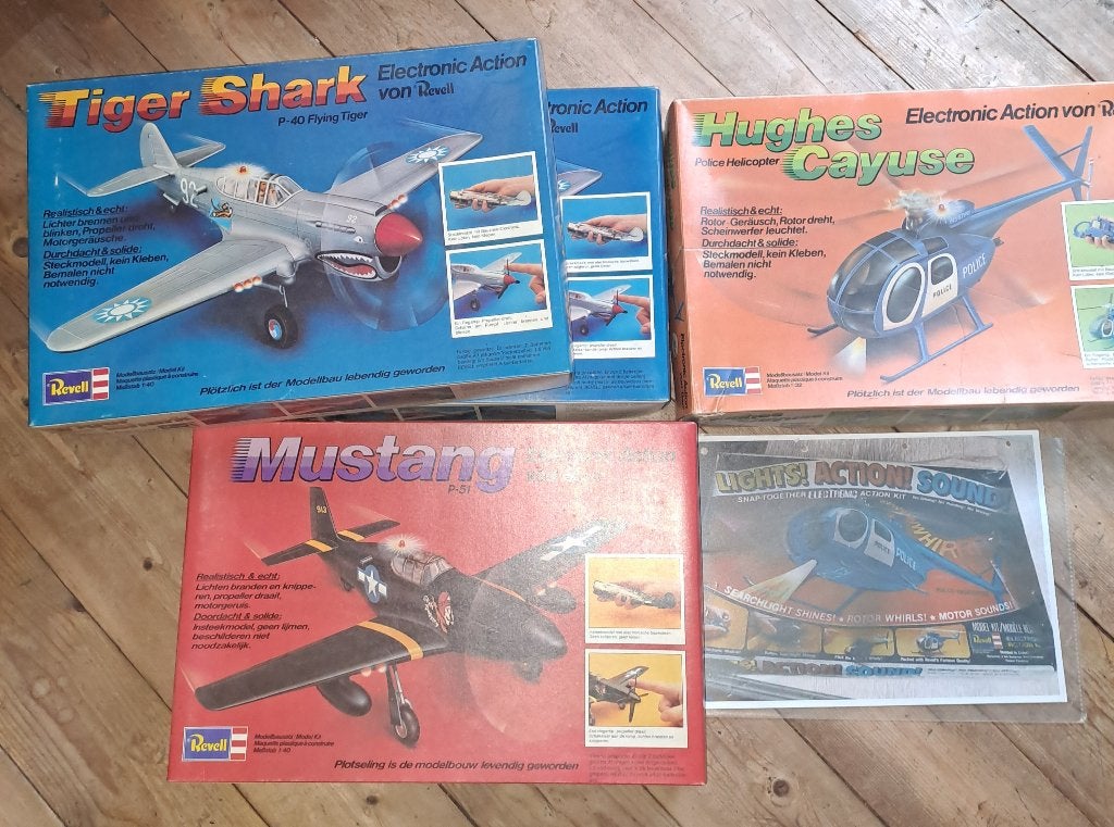 Revell serie electric action, Ophalen of Verzenden, Zo goed als nieuw, Groter dan 1:72, Revell