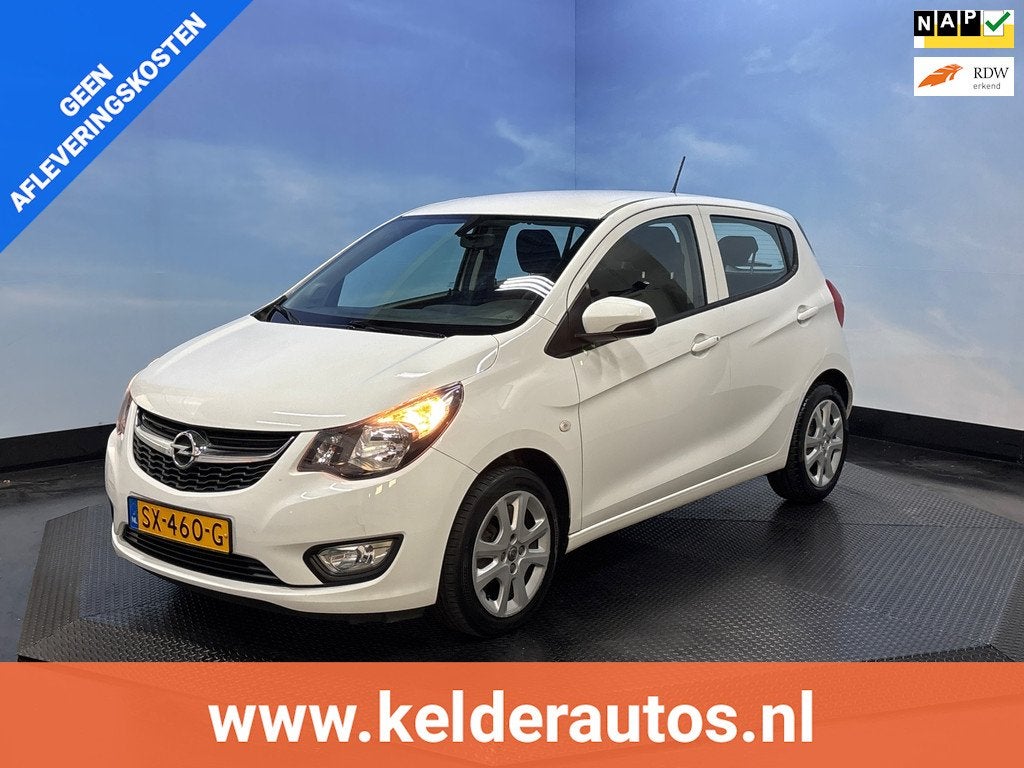 Opel KARL 1.0 ecoFLEX Edition Cruise Controle, PDC nette aut, Voorwielaandrijving, 839 kg, Stof, Gebruikt