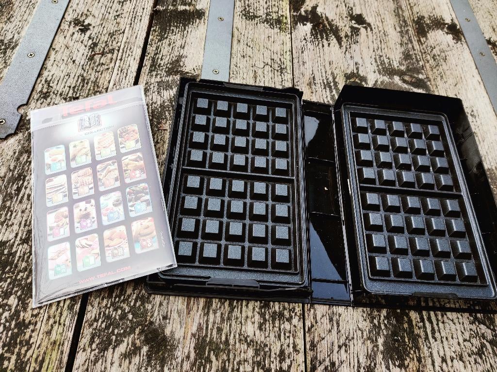 🧇 Tefal snack collection nummer 4 (wafels) 🧇, Ophalen of Verzenden, Uitneembare platen, Zo goed als nieuw