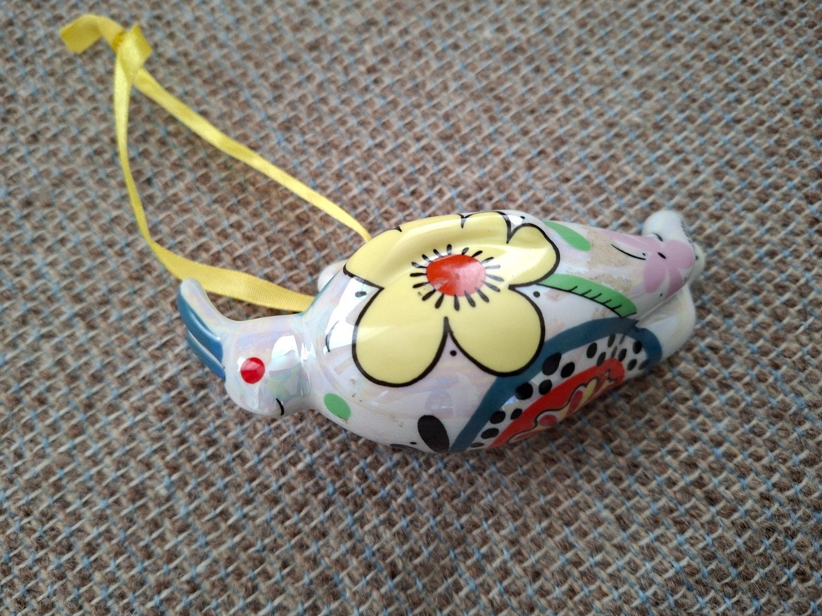 Villeroy & Boch Porseleinen Paashaas Hanger, Meerkleurig, Ophalen of Verzenden, Zo goed als nieuw, Modern
