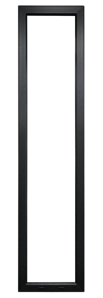 Kunststof Kozijn Vast  B50 H215cm Mat Zwart, Niet ingevuld, Kunststof, Raamkozijn, Niet ingevuld