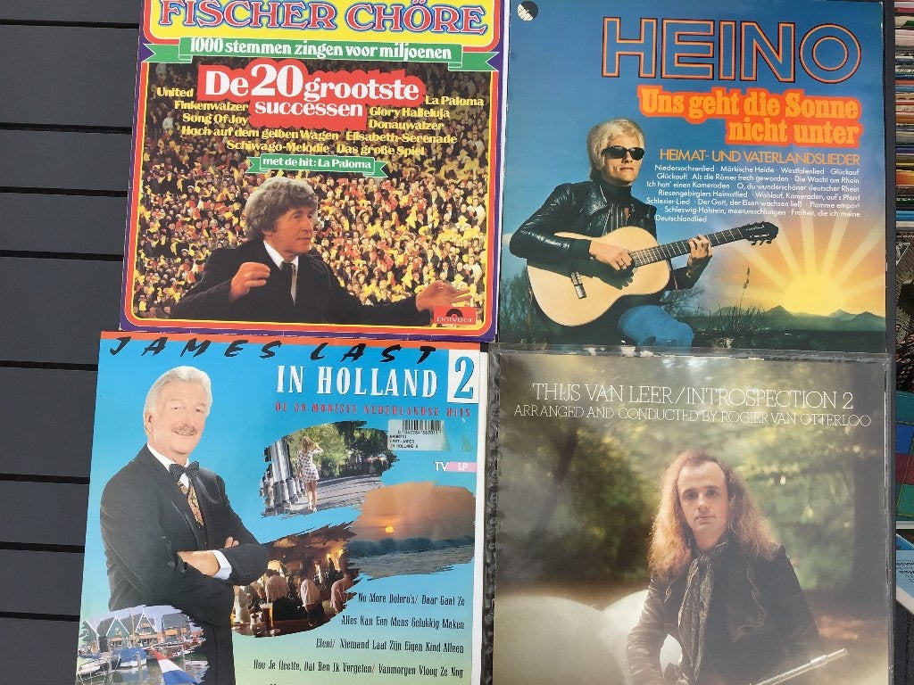 Muziek singles en LP,s, Ophalen, Gebruikt