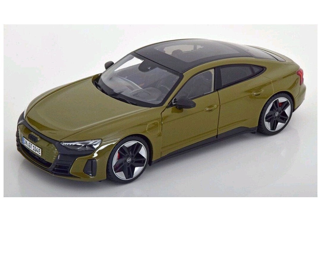 Bburago Audi RS e-tron GT (2022) modelauto schaal 1:18, Ophalen, Nieuw, Auto, Bburago