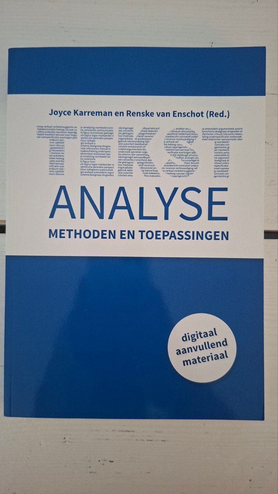 Tekst Analyse: Methoden en Toepassingen (HBO/WO), Zo goed als nieuw, Gamma, Joyce Karreman en Renske van Enschot, HBO