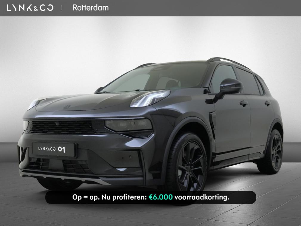 Lynk & Co 01 | FACELIFT BLACK EDITION | UIT VOORRAAD LEVERBA, Auto's, Lynk & Co, Bedrijf, Te koop, Achteruitrijcamera, Adaptive Cruise Control