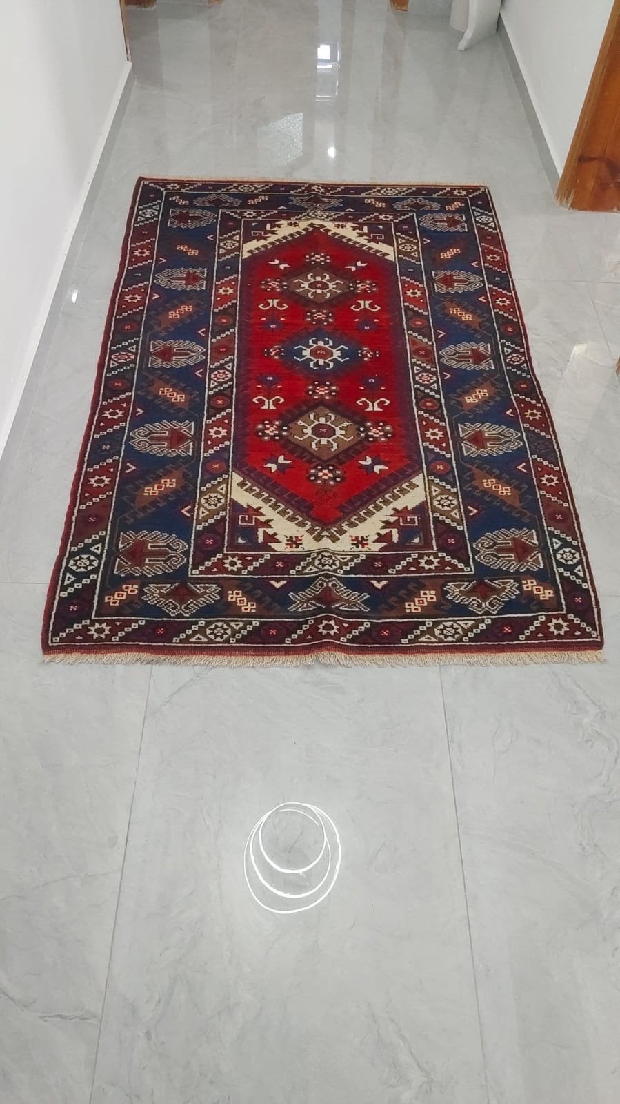 Zeldzaam Döşemealtı Tapijt – Handgeweven, Ophalen, 100 tot 150 cm, Zo goed als nieuw, 150 tot 200 cm