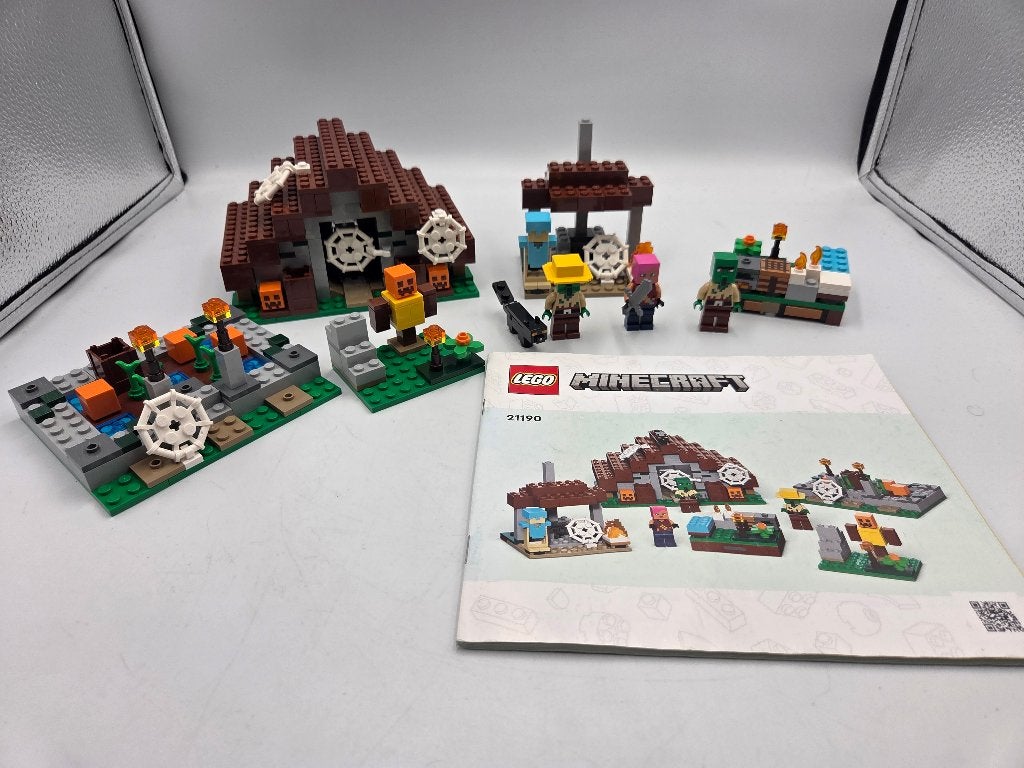 Lego Minecraft 21190 The Abandoned Village, Compleet, Minecraft, Lego, Ophalen of Verzenden