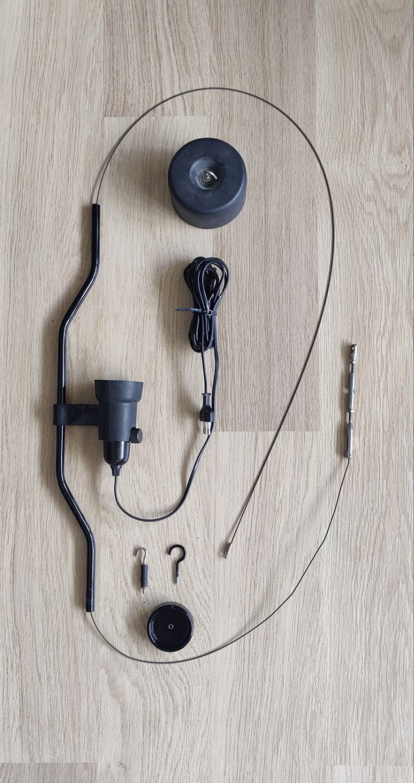 Flos Parentesi hanglamp, Zo goed als nieuw, Tijdloos, design icoon, Metaal, E27 (groot)