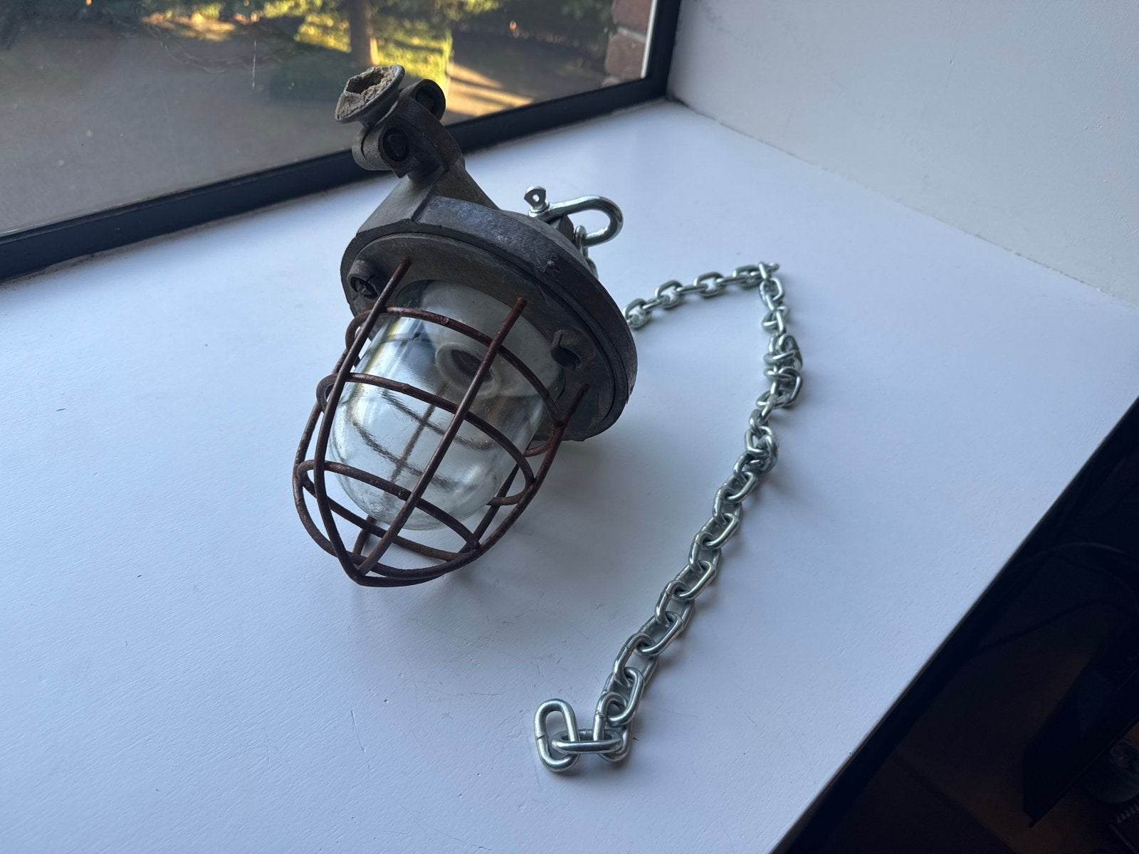 Industriële lamp - leuk project voor de knutselaar, Ophalen